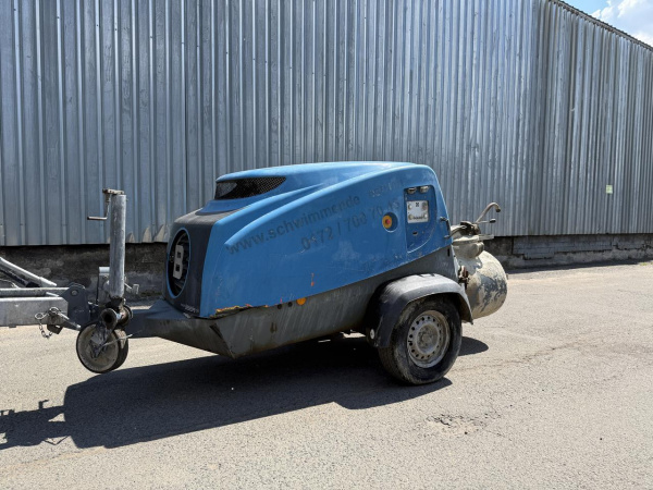 Пневмонагнетатель прицепной (растворонасос) Putzmeister Estrich Boy 450, 2017