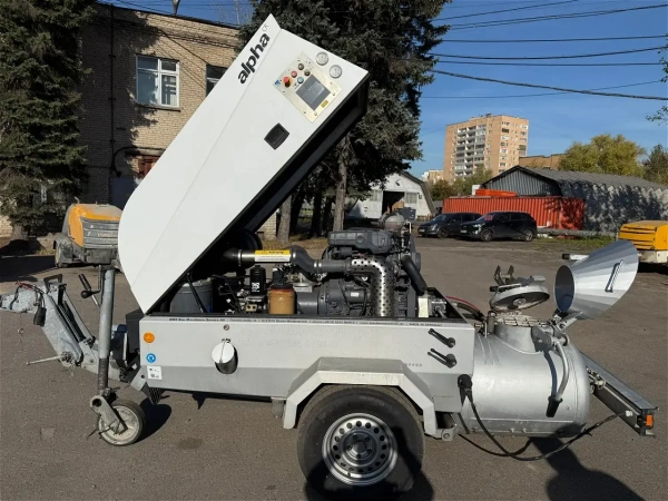 Пневмонагнетатель прицепной (растворонасос) BMS Alpha CR Стандарт, 2021 , A0153