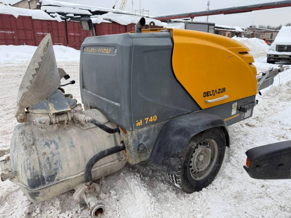 Пневмонагнетатель прицепной (растворонасос) Putzmeister M740 D, 2019 , 16077